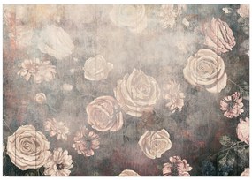 Artgeist Fototapeta - Misty Flowers - Third Variant Veľkosť: 100x70, Verzia: Standard