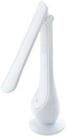 LED Stmievateľná nabíjacia stolná lampa LILLY LED/4W/5V 1200 mAh biela