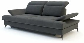 Rozkladacia pohovka pre 3 osoby FIJI grafitová