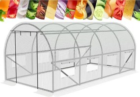 Záhradný fóliovník biely 6x3x2 m GARDEN LINE - TUN5214