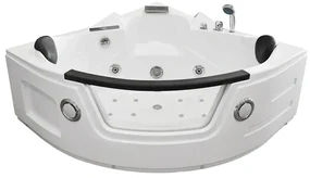 M-SPA - Kúpeľňová vaňa SPA s hydromasážou 135 x 135 x 63 cm (MSPA0322 )