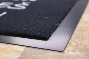 Mercury Flooring, Predložka Flákanec 40x60 cm, 40x60, čierna