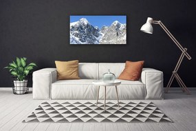 Obraz Canvas Hora sneh príroda 120x60 cm