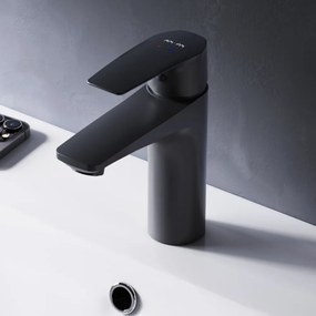 Umývadlová batéria AM.PM Gem FGA02122 jednopáková, čierna
