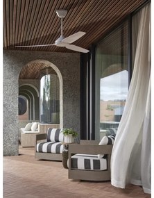 Lucci air 21616249 - Stropný ventilátor POLIS IP55 biela + diaľkové ovládanie