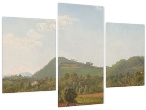 Obraz - Simon Denis,  View Near Naples, reprodukcia (90x60 cm)