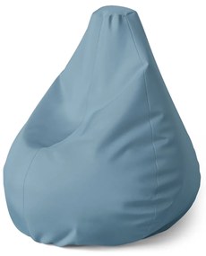 Sablio Sedací vak Pear Šedomodrá - 70 x 95 x 15 cm