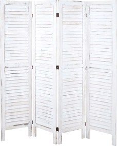 Paraván HWC-G30 - 170 × 162 cm - biela