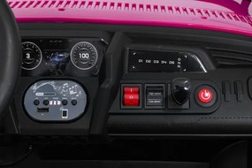 Elektrické autíčko Buggy UTV SPEED ružové