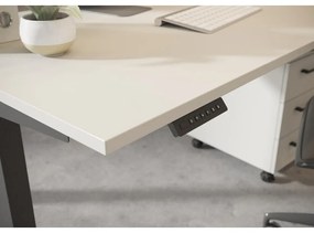 Polohovací pracovný stôl s elektricky nastaviteľnou výškou 80x180 cm Agenda – Germania