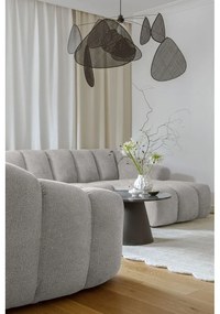 Svetlosivá rohová pohovka (ľavý roh/do tvaru "U") Shell – Miuform