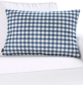 Karin - jednoduchá obliečka, 60x40cm farba produktu tmavomodrá látka vzorované