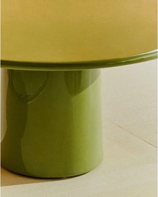 Betónový okrúhly Záhradný konferenčný stolík ø 85 cm Albanella – Kave Home