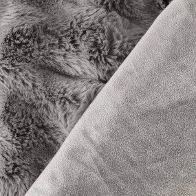 PREHOZ NA POSTEĽ LILY 200X220 CM STRIEBORNÁ