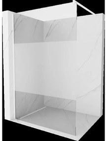 Mexen Kioto sprchová stena 90 x 200 cm, transparentnéné/inovať 8 mm, biela - 800-090-101-20-35