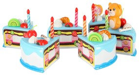 KIK Narodeninová torta 80 el. Modrá