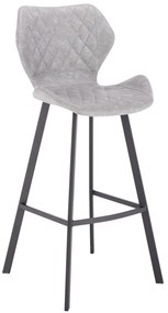 Barová stolička Hawaj CL-865-5 | svetlo šedá