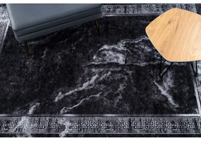 Kusový koberec Adoni čiernobielý 80x150cm