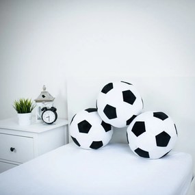 Jerry Fabrics Tvarovaný 3D vankúšik - Futbalová lopta
