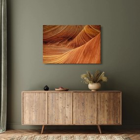Obraz - Červený piesok (90x60 cm)