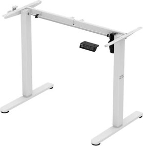 Výškovo nastaviteľný elektrický rám Xeno 1.7 White