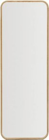 Nástenné zrkadlo s dreveným rámom 54x154 cm Milsa – Kave Home