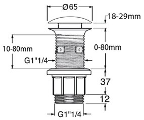 Sapho, FORMIGO betónové umývadlo, priemer 39 cm, sivá, FG039