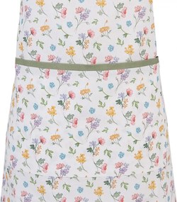 Bavlnená zástera s kvetinovým motívom Colourful Flowers - 70*85cm