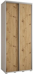 Skriňa 45 Canaris 1 110 biela/artisan/silver