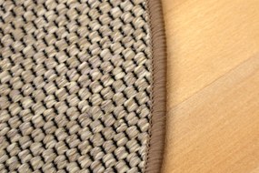 Vopi, Kusový koberec Nature svetle béžový okrúhly, 160x160 (priemer) kruh, béžová, chodba / predsieň