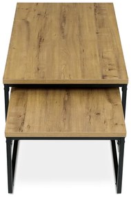 Autronic BONTEC Konferenčný stolík 100x60cm, mdf, dub, CT-619 OAK Farba: Prírodné