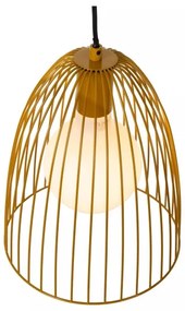 Lucide 74417/01/44 - Luster na lanku MACARONS 1xE27/40W/230V pr. 24,5 cm žltá