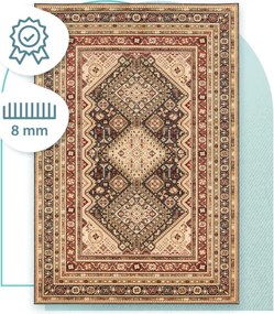 Koberec Agnella Standard Remo tmavohnedý