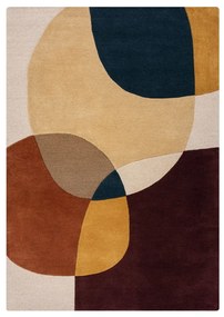 Fialový ručne tkaný vlnený koberec 160x230 cm Glow Purple Multi – Flair Rugs