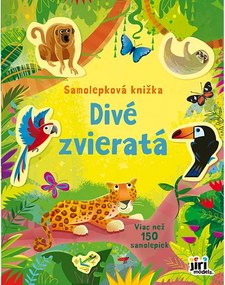 Samolepková knižka: Divé zvieratá