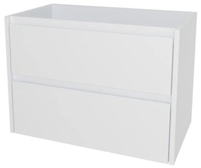 Mereo, Mereo Opto, kúpeľňová skrinka 61 cm, Multidecor, Biela vysoký lesk perlička, MER-CN990SBIEL