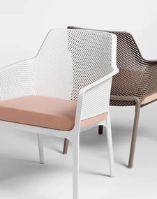 Záhradná stolička RIPLEY 67x87 cm z polypropylénu hnedo-sivá