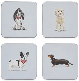 Prestieranie a tácky v súprave 8 ks Curious Dogs – Cooksmart ®