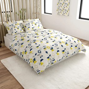 Obliečky z mikrovlákna GEOMETRICA farebné Rozmer obliečky: 70 x 90 cm | 140 x 200 cm