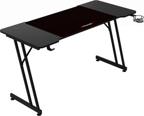 Herný stôl 140x60cm, carbon, LT-H1104 BK Farba: Čierna