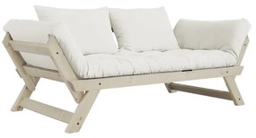 Rozkladacia pohovka so svetlobéžovým poťahom Karup Design Bebop Natural/Natural
