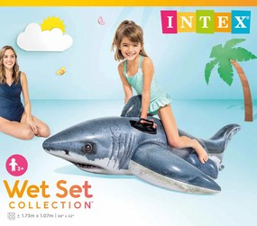 INTEX Nafukovací žralok 173 x 107 cm
