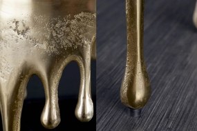 Dizajnový konferenčný stolík Gwendolyn 51 cm zlatý