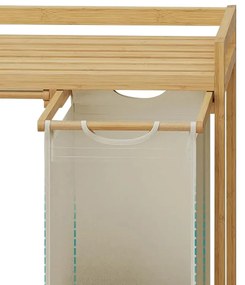 Kôš na bielizeň s dvoma priehradkami