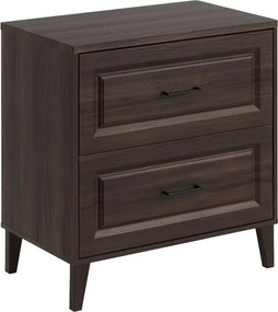 Skříňka pod umyvadlo Dorothy s deskou 80 cm dub ristretto