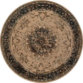 Koberec POLONIA KORDOBA 25 sépia kruh