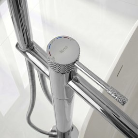 Rea Venti, voľne stojaca vaňová batéria, h-1150, chrómová, REA-B9646
