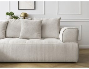 Béžová ženilková rohová pohovka (ľavý roh/do L) Whesley – Bobochic Paris