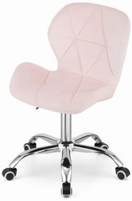 Bestent Kancelárska stolička zamatová Rose