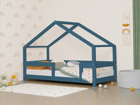 Sada: Domčeková posteľ LUCKY 90 x 200 cm s detským penovým matracom METROPOLIS